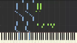 La soupe aux choux - Theme - Piano tutorial (Synthesia)