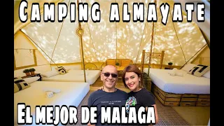 ⛺️🏝️EL MEJOR CAMPING DE MALAGA l 1 Línea de playa l Camping Almayate~🎦Cap#100