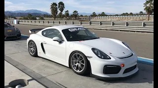 One Lap of Thermal Raceway in a Porsche GT4 Clubsport