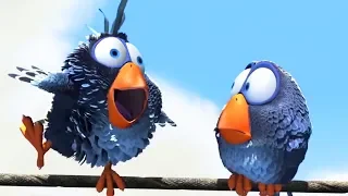 For The Birds, Funny Pixar Short Films, Oscar Winning Animated Movies | Cartoon | Kids Tv