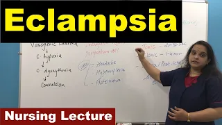 Eclampsia in Pregnancy | Stages of Fits | Pregnancy induced hypertension | Nursing Lecture