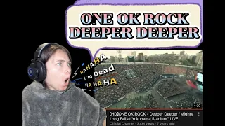 (TAKA!!)【HD】ONE OK ROCK - Deeper Deeper "Mighty Long Fall at Yokohama Stadium" LIVE|REACTION