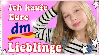 ICH KAUFE EURE DM LIEBLINGSPRODUKTE 🌻 XXL DM HAUL💜 HEY ISI • KLEINE FAMILIENWELT