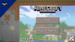 Minecraft Pocket Edition Evolution Stream: 03 | Project Nostalgia