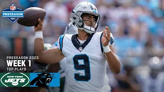 Carolina Panthers Highlights vs. New York Jets | 2023 Preseason Week 1