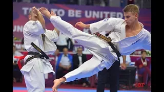 Kyokushin karate world championship-2017. Final. Ivan Tumashev - Dmitry Moiseyev.