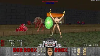 Doom 2 [FortCarnage.wad] - MAP01 [Fort Carnage] - UVMax Speedrun Smooth Mod