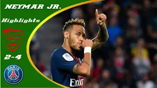 Neymar vs Nimes (Away) HD 1080i Highlights Ligue1 2018-2019