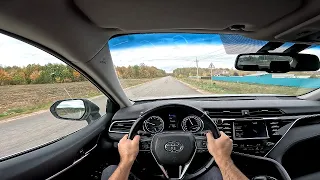 2019 Toyota Camry 2.5L POV TEST DRIVE