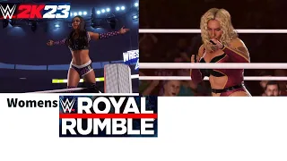 WWE 2K23   30 Women Royal Rumble Full Match