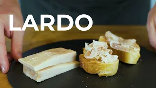 Homemade Lardo - Super delicious Italian cured fat