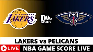 LOS ANGELES LAKERS VS NEW ORLEANS PELICANS LIVE 🏀 NBA Game Score Radio APR 14, 2024