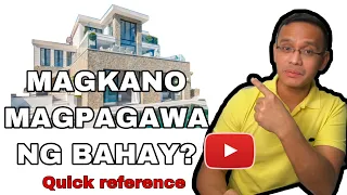 MAGKANO MAGPAGAWA NG BAHAY?"[ENG SUB]"