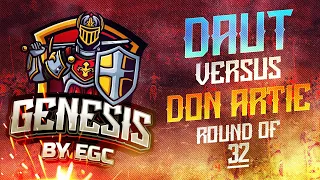 Age of Empires 4 - $20k GENESIS Replay! DauT vs Don Artie (Ro64) - Bo3 Match