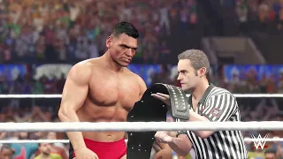 WWE WrestleMania 39: Drew McIntyre vs Gunther vs Sheamus (WWE 2K23)