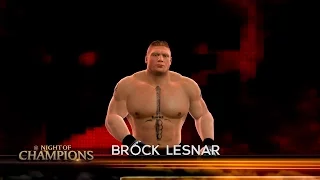 WWE 2K16 - Brock Lesnar  Entrance [1080p]
