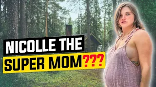 Nicole is Super Mom ? Jake & Nicolle Living Offgrid episode 1 | Income | Yurt latest Episode Vlog