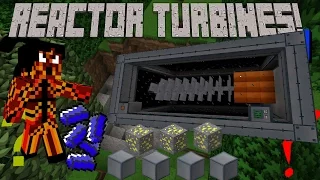 How to use Big reactors turbines-tutorials #1