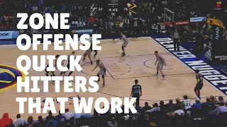 Zone Offense Basketball Quick Hitters that Work