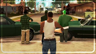 GTA SA DYOM - Mission - "Attack on Grove Street" (kristiband)