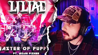 Musician Reacts To Liliac - Master of Puppets (feat. Aidan Fisher) Reaction