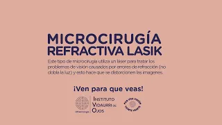 Microcirugía Refractiva Láser LASIK - PRK, Miopía, Hipermetropía y Astigmatismo. Dr Ruben Perez