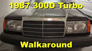 Walkaround of my 1987 Mercedes Benz 300D Turbo (W124)