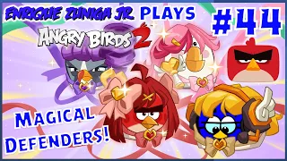 MAGICAL DEFENDERS/THE HEROIC ADVENTURE LVS 1-8! ✨ - Angry Birds 2 Silent Gameplay #44 (AB2 Creators)