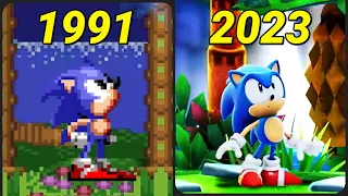 Эволюция игр Sonic 2D