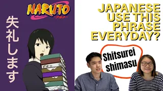 Learn Japanese phrase "Shitsurei shimasu" from Naruto || Ask Japanese