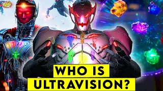 Who is Ultra Vision? || Ultron With Infinity Stones Explained || ComicVerse