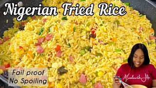 HOW TO COOK NIGERIAN FRIED RICE LIKE A PRO | PERFECT RESULT | STEP BY STEP FRIED RICE RECIPE