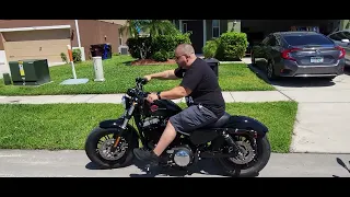 Riding my 2022 Harley-Davidson Sportster 48 XL1200x