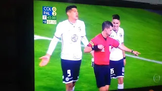 VAR Árbitro de vídeo Palmeiras VS Colo colo