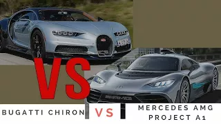 Battle of the Supercars (Bugatti Chiron VS Mercedes AMG Project One)