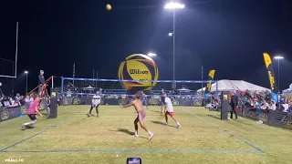 Grass Nationals Men’s Triples Finals Andy/Eric/TCrabb vs Capp/Miller/Elias (digest by vball.io).