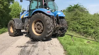 Case quadtrac stuck in mud