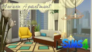 Modern Apartment | Stop Motion build | The Sims 4 | NO CC