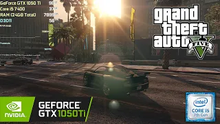 Grand Theft Auto V - GeForce GTX 1050 Ti - Best settings for 60FPS