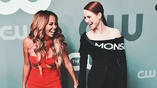 Madelaine Petsch and Vanessa Morgan Funny/Cute Moments PART 2