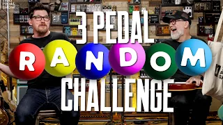 The Guitar Pedal Bingo Challenge - Dan Vs Mick [3 Random Pedals – Who Makes The Most Of It?]