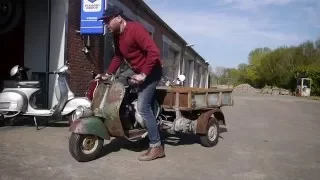 Piaggio Ape B-150 1954 - De Vespa garage