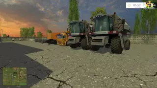 Farming Simulator-2015.На карте:Совхоз Рассвет-2.Обзор Обновлений.12.05.2016г.