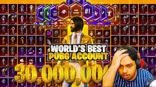 RANK 1 $30,000,000 UC MOST EXPENSIVE ACCOUNT Ft. Nadas | BEST Moments in PUBG Mobile