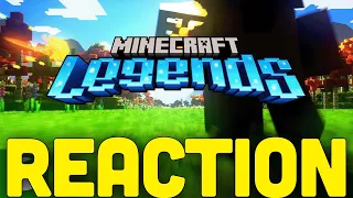 Minecraft Legends REACTION - Xbox Bethesda Showcase Trailer