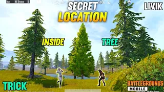 Livik Map Get Inside Tree Trick 🔥🔥 || Pubg Mobile (BGMI) Tips & Trick || KT GAMING - #shorts