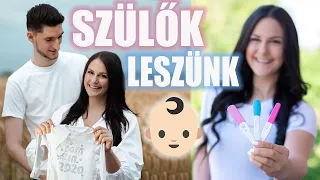 Így tudtuk meg, hogy SZÜLŐK LESZÜNK🤰🏻👶🏻