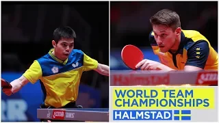 CHUANG Chih Yuan - KARLSSON Kristian @ WTTTC Halmstad 03/05/2018 (private video HD)