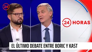 Revisa completo el último debate entre Gabriel Boric y José Antonio Kast | 24 Horas TVN Chile