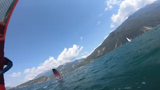 Lightwind windsurfing Gardasee Torbole